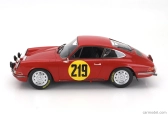 Modely v mierke Matrix Porsche 911s 2.0l Coupe N 219 3rd Rally Montecarlo 1967 Vic Elford - David Stone 1:18 Red