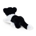 Rappa Plyšový pes border kolie 22 cm ECO-FRIENDLY PLUSH WORLD