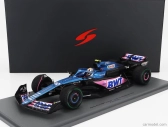 Spark-model Renault F1  A523 Team Bwt Alpine N 10 7th Monaco Gp 2023 Pierre Gasly 1:18 Modrá Růžová