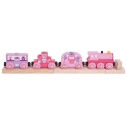 Bigjigs Rail Princess Train + 3 koľaje