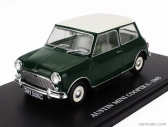 Edicola Austin Mini Cooper S 1965 - Con Vetrina - With Showcase 1:24 Zelená Bílá
