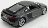 Maisto Audi R8 V10 Plus Coupe 2015 1:24 sivý metamfetamínový uhlík