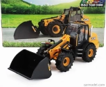 Britains JCB Tm4205 Ruspa Gommata - traktorový škrabák 1:32 žltý čierny