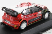 Norev Citroen C3 Wrc Abu Dhabi N 7 Rally Pologne 2017 A.mikkelsen - A.jaeger 1:43 Červená Biela Čierna