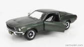 Greenlight Ford usa Mustang Gt Fastback Coupe 1968 1:24 Highland Green