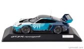 Spark-model Porsche 911 992 Gt3 R N 911 Racing Speed Icon Design Coupe 2023 1:43 2 Tóny Modré Bílé