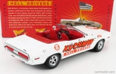 Greenlight Dodge Challenger Convertibile Kochman Hell Drivers 1970 1:18 Biela červená
