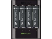 GP USB nabíjačka U421 + 4AA GP ReCyko+ Pro