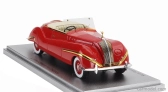 Kess-model Rolls royce Phantom Iii Labourdette Vutotal Cabriolet Open 1947 1:43 Red Gold