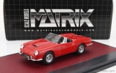 Modely v mierke Matrix Ferrari 400 Superamerica Pinifarina Cabriolet Open 1960 1:43 Červená