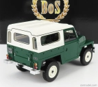 Bos-models Land rover Land 90 Ii Series Lightweight Soft-top Closed 1973 1:18 Green White