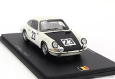 Spark-model Porsche 911 Coupe N 23 Víťaz 24h Spa 1967 Jean Pierre Gaban - Pedro 1:43 Biela Čierna
