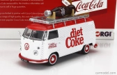 Corgi Volkswagen T1 Van Diet Coke Coca-cola 1965 1:43 Bílá Červená