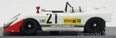Najlepší model Porsche 908/2 Flunder Spider N 21 Hockenheim 1970 Niki Lauda 1:43 Biela červená