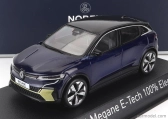 Norev Renault Megane E-tech 100% Electric 2022 1:43 Modrá čierna