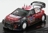 Ixo-models Citroen C3 Wrc Abu Dhabi N 10 Rally Finland 2018 M.ostberg - T.eriksen 1:43 Red Grey