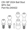 HBP240422 - CR-18P 2024 Ball Stud & Pin Set