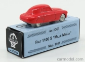 Officina-942 Fiat 1100s Mille Miglia 1:76 Červená