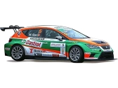 SCX Seat León Eurocup Castrol