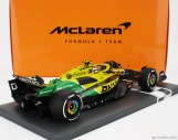 Minichamps Mclaren F1  Mcl38 Team Mclaren N 4 4th Monaco Gp (senna 30th Anniversary) 2024 Lando Norris 1:18 Žlutá Zelená Černá