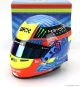 Mini prilba Bell prilba Casco prilba Casco prilba F1 Oscar Piastri Team Mclaren N 81 Sezóna 2024 1:2 Modrá žltá červená