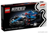 Lego Závodné býky Lego Speed Champion - F1 Vcarb-01 Team Visa Cash App Sezóna 2024 - 248 Pezzi - 248 ks modrá čierna