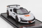 Bbr-models Ferrari Sf90 Xx Stradale Spider 2024 1:43 Bianco Artico - Biela oranžová čierna
