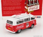 Corgi Volkswagen T1 Minibus Coca-cola With Surfboard 1961 1:43 Bílá Červená