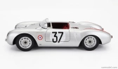 Porsche 550 Rs Spider 1.5l Team Porsche Kg N 37 24h Le Mans 1955 H.polensky - R.von Frankenberg 1:12 Silver