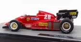 BAZAR-Edicola Ferrari F1  126 C3 N 28 Season 1983 Rene Arnoux 1:43 Red