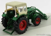 Universal hobbies Deutz-fahr D6005 4wd Traktor uzavretý s čelným nakladačom 1965 1:32 Zelená béžová