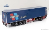 Eligor Renault T-high Truck Cassonato Deret Transports 2023 1:43 Modrá