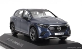 Spark-model Mercedes Benz Eqs Suv (x296) Von Mercedes-eq 2022 1:43 Blue Met