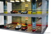 Atlantic Vetrina display box Diorama Parcheggio 4 Piani - Parking 4 Floor - Cars Not Included - Lungh.lenght Cm 43.0 X Largh.width Cm 25.0 X Alt.height Cm 56.0 1:64 Různé