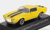 Edicola Chevrolet Camaro Z/28 Coupe 1970 - Con Vetrina - S vitrínou 1:43 Žltá čierna