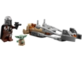 LEGO Star Wars - Mandalorian a Grogu a speederová motorka