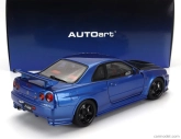 Autoart Nissan Skyline Gt-r (r34) Z-tune 2002 1:18 Bayside Blue Carbon