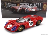 Werk83 Ferrari 330 P3 4.0l V12 Coupe Ch.0848 Team Ferrari Sefac N 20 24h Le Mans 1966 Ludovico Scarfiotti - Mike Parkes 1:18 Red