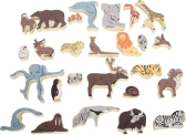 Small Foot Zvířecí puzzle písmena