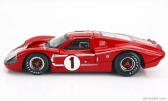 Shelby-collectibles Ford usa Gt40 Mkiv 7.0l V8 Team Shelby American Inc. N 1 Víťaz 24h Le Mans 1967 A.j.foyt - D.gurney 1:18 Červená Biela