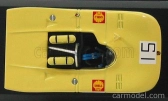 Najlepší model Porsche 908/3 N 15 Nurburgring 1970 Herrmann - Attwood 1:43 Yellow
