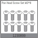 1230899 - M3*8 Socket Cap Screw Set (10)