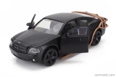 Jada Dodge Dom's Toretto Charger Srt8 2006 - Rýchlo a zbesilo 1:32 Matná čierna zlatá