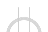 Kabel PVC 0.055mm2 10m (bílý)