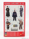 Miniart Figúrky Francúzski civilisti 1930-40s 1:35 /