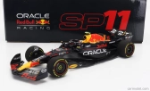 Minichamps Red bull F1  Rb19 Team Oracle Red Bull Racing N 11 2nd Monza Italy Gp 2023 Sergio Perez 1:18 Matt Blue