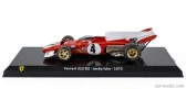 Edicola Ferrari F1 312 B2 N 4 Season 1972 Jacky Ickx - Con Vetrina - s vitrínou 1:24 červená biela