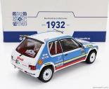 Solido Peugeot 205 1.9 Rally Schwab Collection 1990 1:18 Světle Modrá