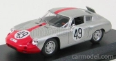 Best-model Porsche 1600gs Abarth N 49 Sebring 1962 Strle - Hahnl 1:43 Silver Red