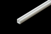 108/70202 Profil Plast 3 mm "U", 40cm, 5ks